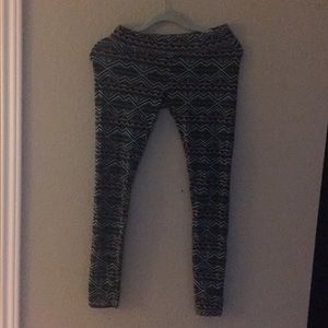 Tribal yoga leggings